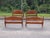 Vintage Cannonball American Colonial Carved Cherry Wood Twin Size Bedframe - A Pair For Sale - Image 9 of 11