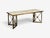 Hollywood Regency Hollywood Regency, Coffee Table, Capiz Shell, Brass, France, 1950s For Sale - Image 3 of 10