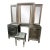Home Elegance "Tamsin" Vanity With Stool For Sale
