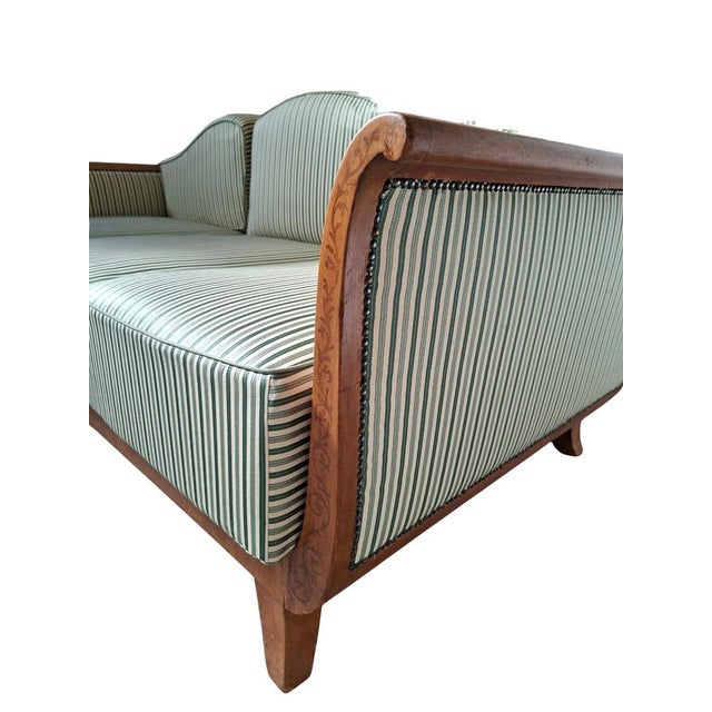 Vintage Three-Seater Sofa, 1940s For Sale - Image 12 of 17