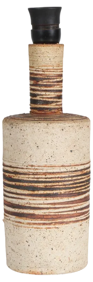 Stoneware Table Lamp attributed to Tue Poulsen, 1960s