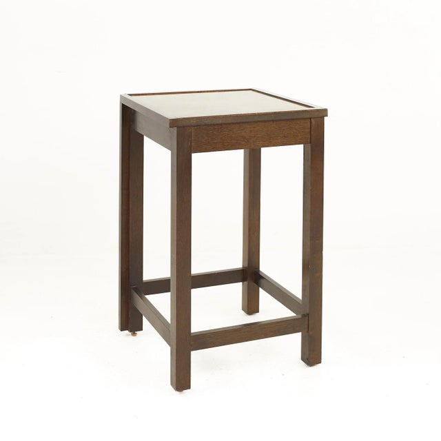 Mid-Century Modern Century Furniture Mid Century Burlwood Side Table For Sale - Image 3 of 10