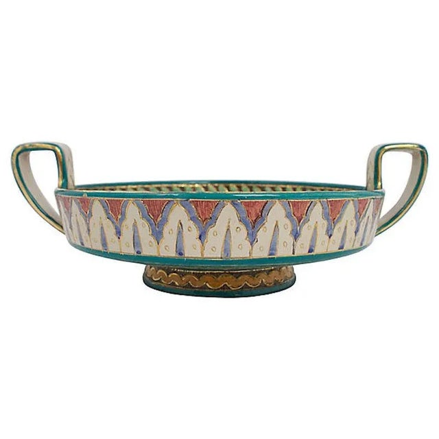Deruta Mid-Century Deruta Sgraffito Pottery Bowl For Sale - Image 4 of 8