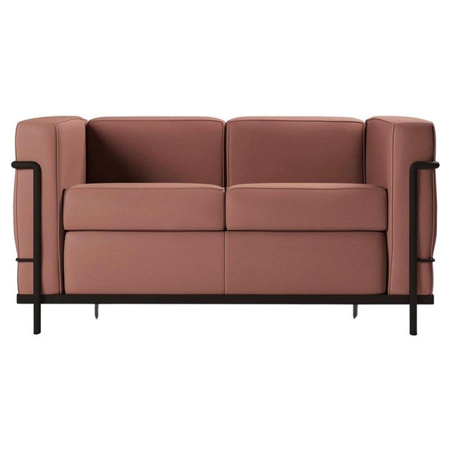 Grand Confort Small Model Two Seater Armchair from Le Corbusier For Sale - Image 11 of 11