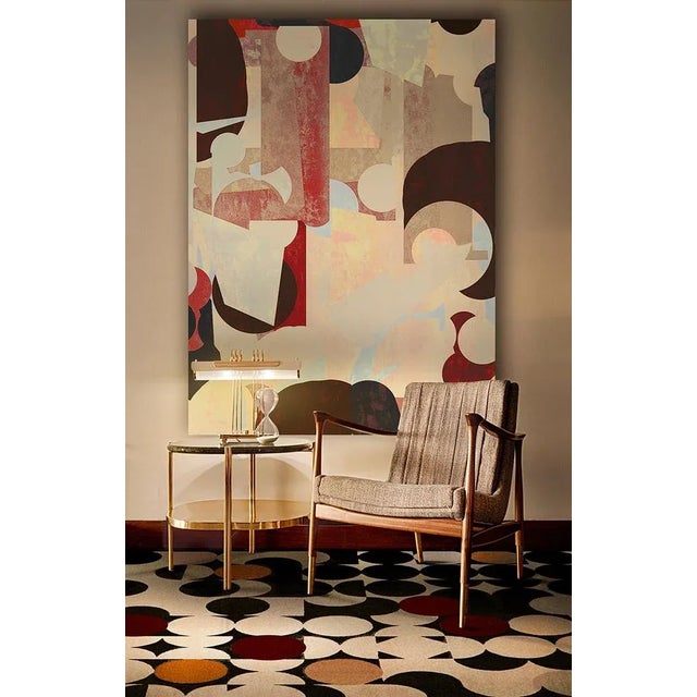 Gold Nancy Table Lamp by DelightFULL For Sale - Image 8 of 9