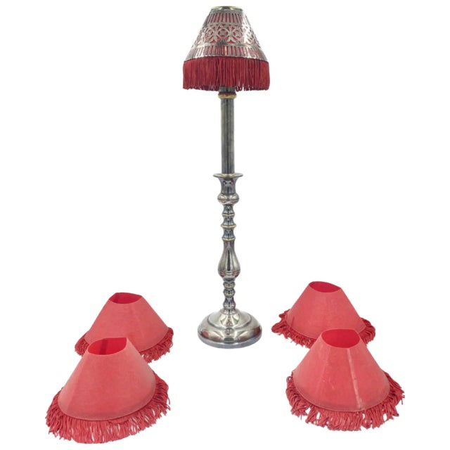 Vintage El Morocco Nyc Nightclub Champagne Room Table Lamp New York 22" For Sale - Image 11 of 12