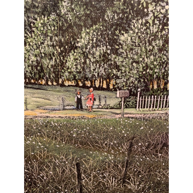 Landscape by Renowned Philadelphia Artist Paul MacWilliams For Sale - Image 12 of 13