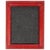 Animal Skin 1950s French Hand-Stitched Red Leather Frame For Sale - Image 7 of 9