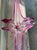 1970s Murano Cerise Pulled Art Glass Bowl For Sale - Image 10 of 12