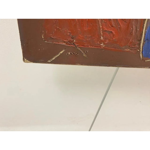 Georges Ferrato, Abstract Composition, 1993, Canvas Painting For Sale - Image 6 of 10