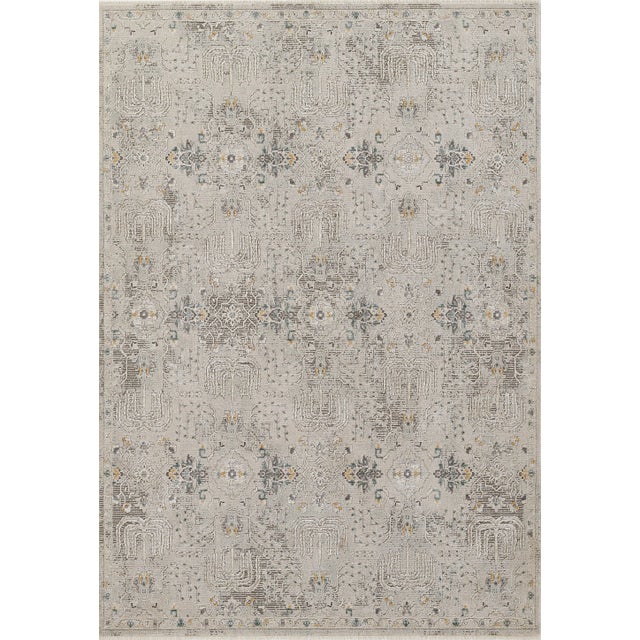 Momeni Morgan Grey Machine Made Area Rug 7'10" X 10'10" For Sale