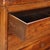 19th Century Carlo X Walnut Chest of Drawers, Italy For Sale - Image 3 of 10