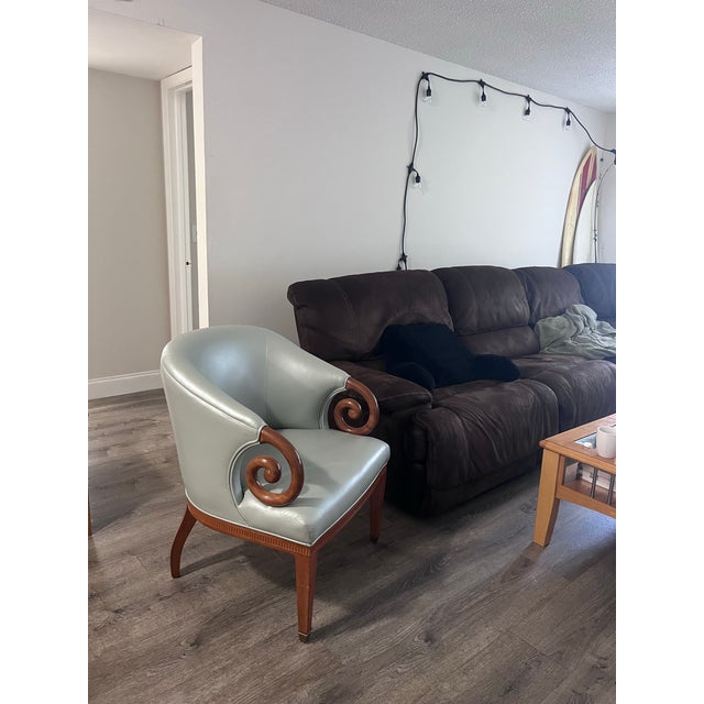 Wood Therian Studio Workshops Armchair For Sale - Image 7 of 8