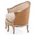 French Louis XV Style Painted Six-Leg Settee, Late 19th C For Sale - Image 4 of 8