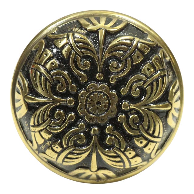 Antique 1890s Branford 4 Fold Passage Door Knob For Sale