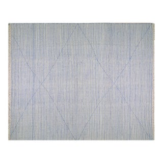 New Moroccan Zanafi Hand Knotted Wool Rug, 13x15 For Sale