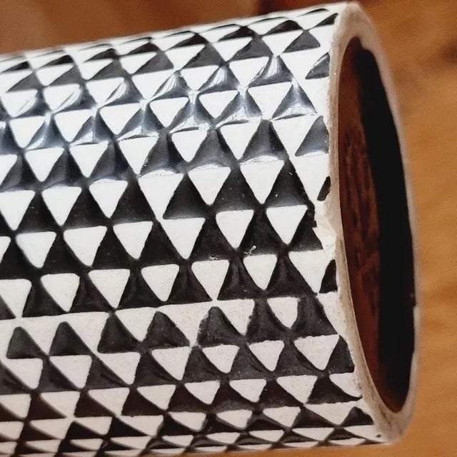 Scandinavian Modern Domino Vase attributed to Stig Lindberg for Gustavsberg, 1950s For Sale - Image 9 of 10