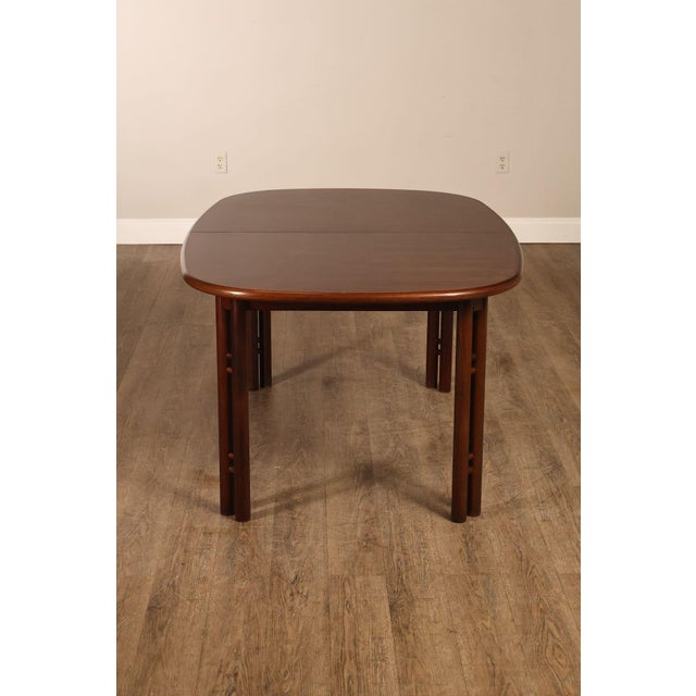 Danish Modern Rosewood Extension Dining Table With Two Leaves By Boltinge For Sale - Image 14 of 18