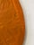 Early 21st Century Orange Oval Painting, Modern Oil and Wax on Linen, 2023, Signed Steve Riedell For Sale - Image 5 of 6
