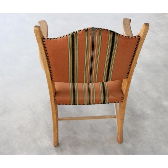 Set of Vintage Danish Brutalist Dining Chairs, 1960s, in Good conditions. Designed 1960 to 1969