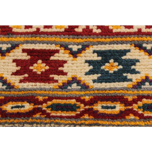 Contemporary Balochi Christin Hand Knotted Wool Rug - 5'0'' X 6'8'' For Sale In New York - Image 6 of 10