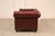 Chesterfield Style Oxford Red Leather Sofa For Sale - Image 13 of 17