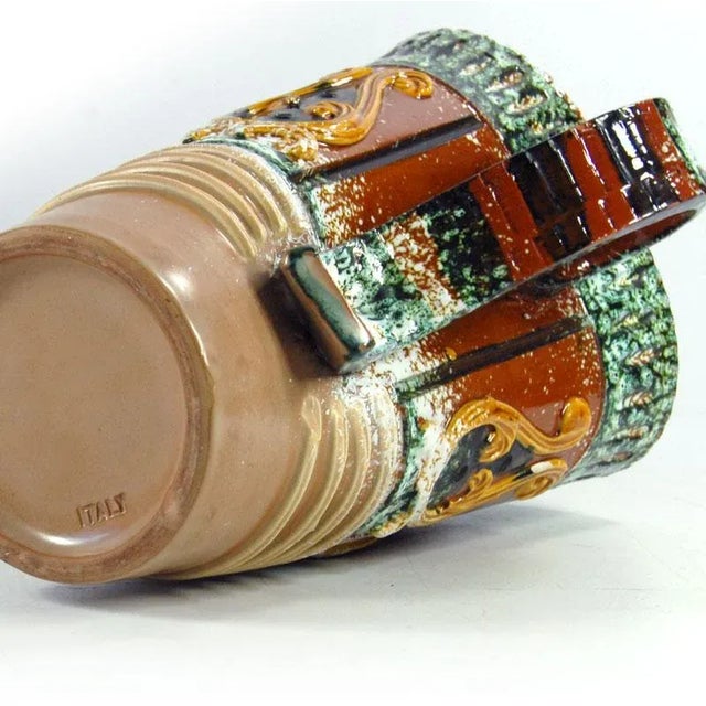 Large Vintage Italian Vase in Ceramic, 1960s For Sale - Image 9 of 11