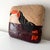 Mid-Century Modern R&y Augousti Leather and Suede Toucan Embroidered Pillow For Sale - Image 3 of 5