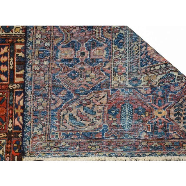 Early 20th Century Bakhtiari Rug For Sale - Image 9 of 10