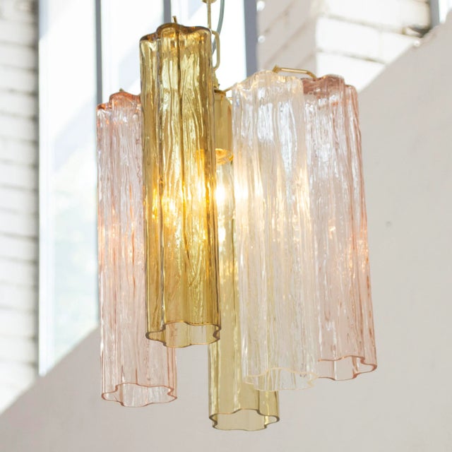 Suspension Lamp in Murano Glass, Italy, 1990s For Sale - Image 10 of 13