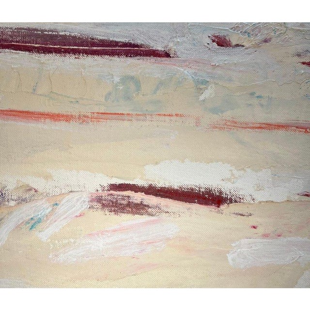 Modern Jean Krille, Landscape 139, Oil on Canvas Board For Sale - Image 3 of 10