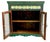 Antique Pie Cabinet With Arts & Crafts Tile and Original Hardware For Sale - Image 9 of 11
