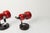 Metal Red and Black Wall Lights, 1970s, Set of 2 For Sale - Image 7 of 18