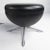 Mid 20th Century Arne Jacobsen Style Swivel Lounge Chair For Sale - Image 5 of 7