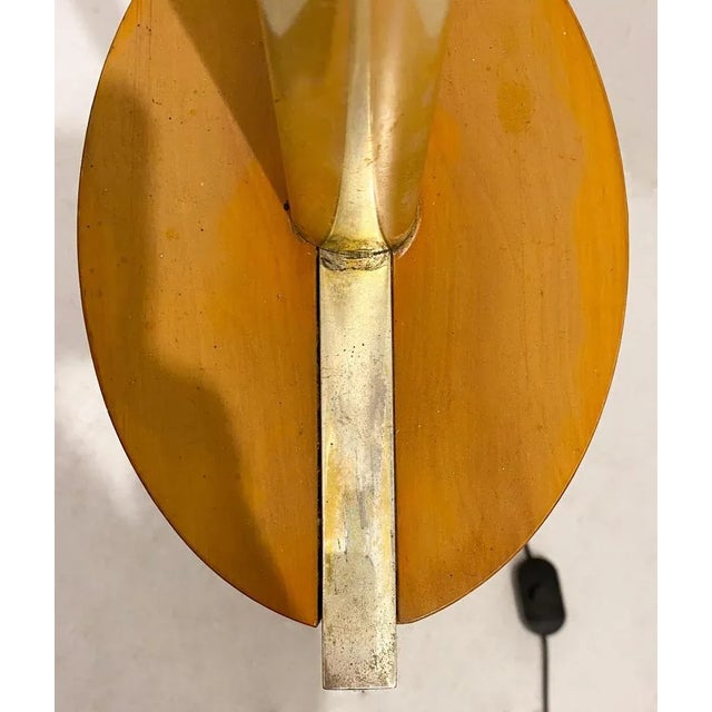 Wood Floor Lamp attributed to Nathalie Grenon for Fontana Arte, Italy, 1990 For Sale - Image 7 of 8