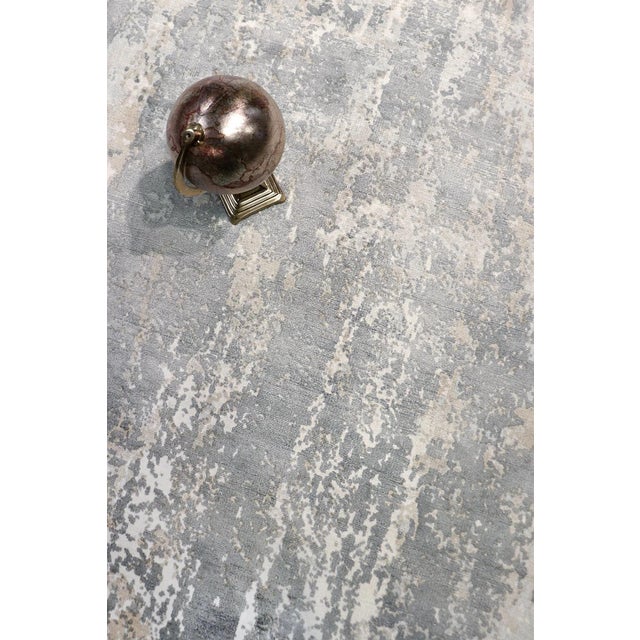 Modern Pasargad Home Beverly Grey Area Rug-12' 0" X 15' 0" For Sale - Image 3 of 6