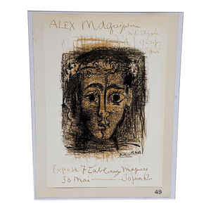 1962 Galerie De l'Élysée Alex Maguy Poster by Pablo Picasso