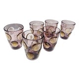 Tequila Murano Glasses by Mariana Iskra for Ribes Studio, 2004, Set of 6 For Sale