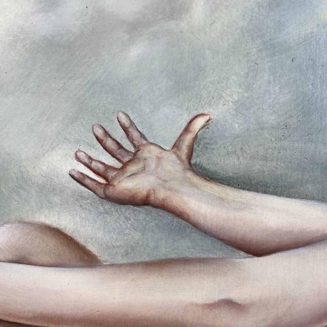 Joseph Laureys, Surrealist Scene, 1970s, Oil on Panel For Sale - Image 11 of 18