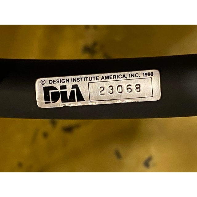 Mid 20th Century Vintage Dia (Design Institute of America) Side Table and Cocktail/Coffee Table Set of 2 - Iconic Biomorph Design For Sale - Image 12 of 12