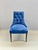 Blue Upholstered Chair from Baker, 2010s For Sale - Image 3 of 11