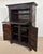 19th Century Baroque Oak Fall-Front Cabinet with Deep Carved Decoration For Sale - Image 12 of 18