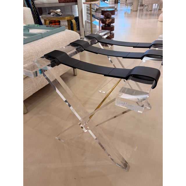 Metal Luggage Stand For Sale - Image 7 of 8