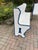 Vintage Painted Wooden Booth Benches, a Pair For Sale - Image 4 of 8