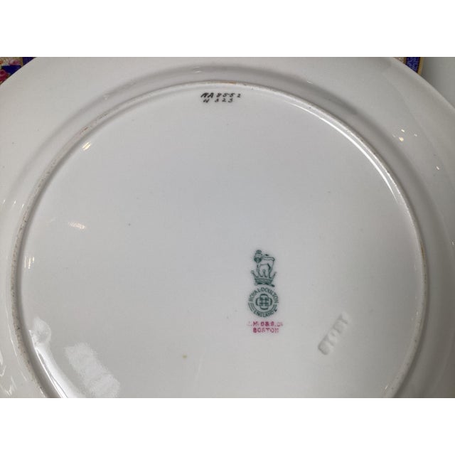 Early 20th Century A set of twelve dinner plates by Royal Doulton, a renowned English ceramic mfg. For Sale - Image 5 of 9