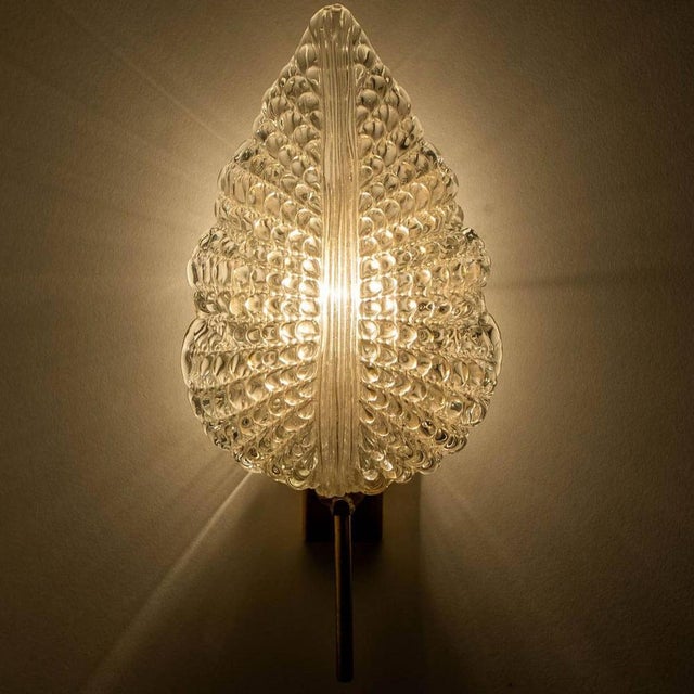 Large Wall Sconces in the style of Barovier & Toso, Italy, 1960s, Set of 2 For Sale - Image 11 of 18