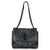 Black Black Crinkled Calfskin Matelasse Medium Niki Chain Satchel For Sale - Image 8 of 9