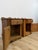 Mid 20th Century Pair of Rustic Pine Nightstands Drawer Arched Cabinet Door Scalloped European For Sale - Image 14 of 17