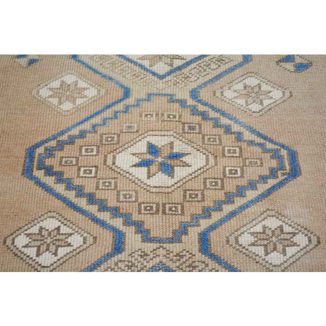 1950s Vintage Turkish Anatolian Hand Knotted Wool Rug, 4'2''x6' For Sale - Image 5 of 5