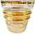 Art Deco Gilt Booms Vase in Glass from Rupel, 1930s For Sale - Image 4 of 5
